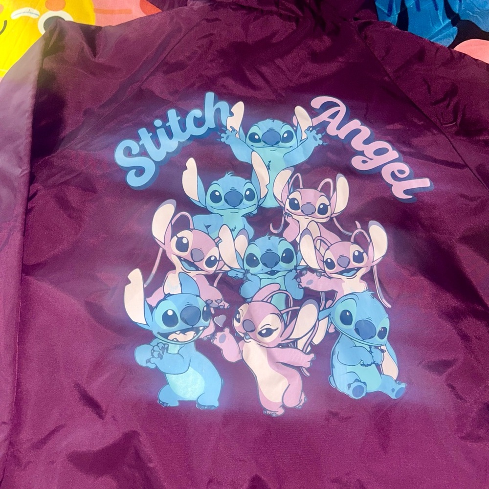 Disney Stitch Satin Purple Jacket